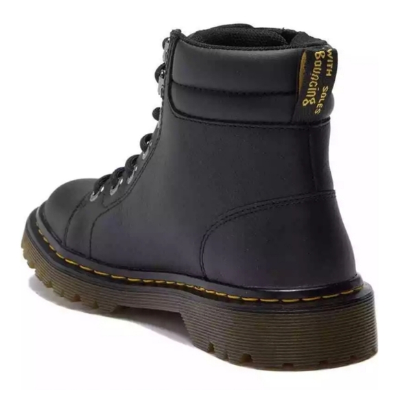 Dr. Martens Faora Mid Top Brown Leather Boot Size 8 - Picture 6 of 15